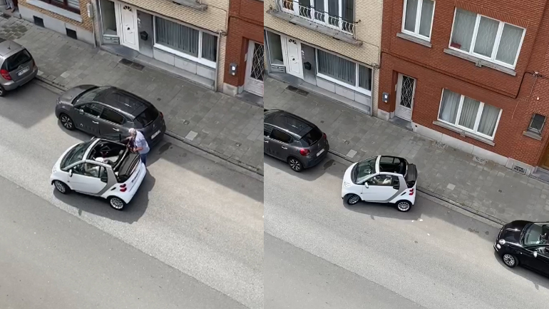 Ούτε το smart δεν μπορεί να παρκάρει!